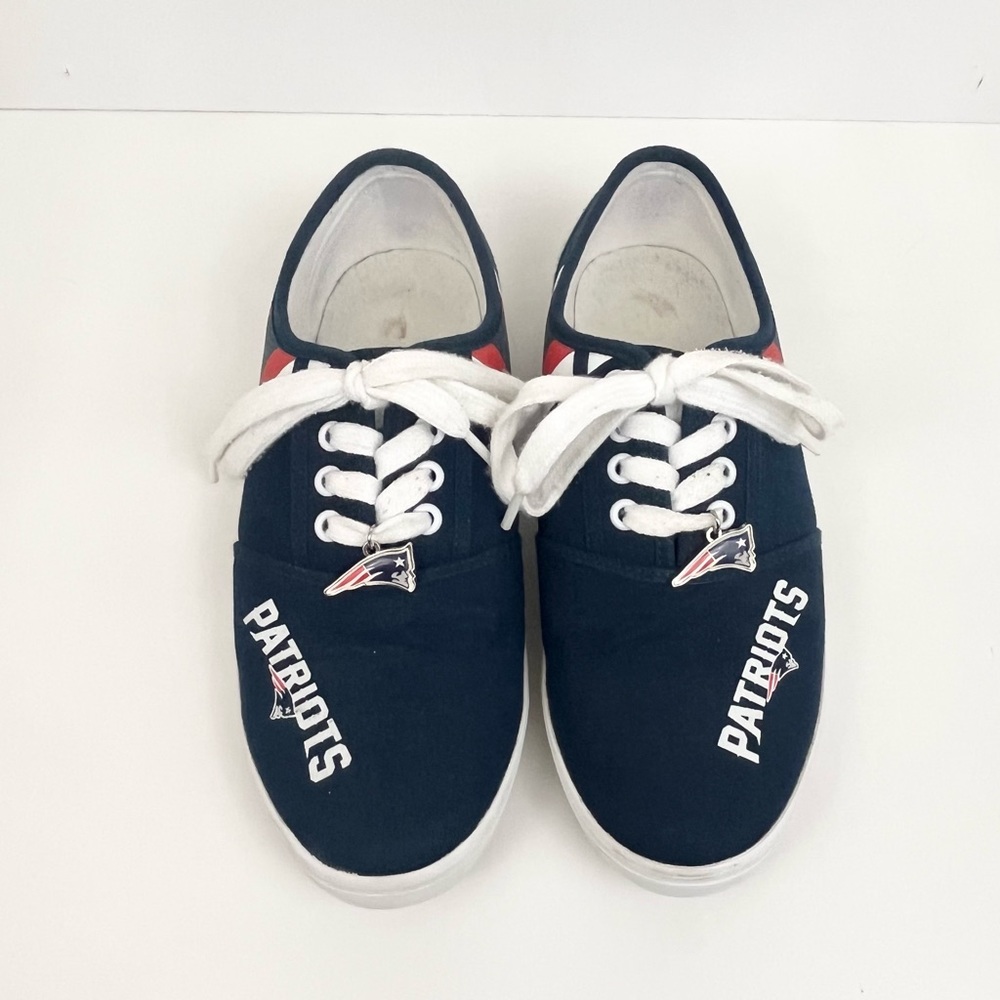 New England Patriots Sneakers Lace Up Shoes Women’s Size 8